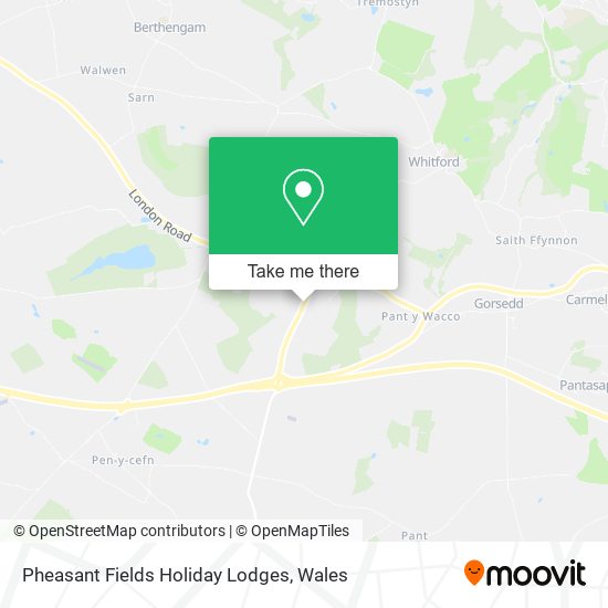 Pheasant Fields Holiday Lodges map