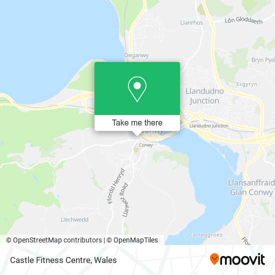 Castle Fitness Centre map