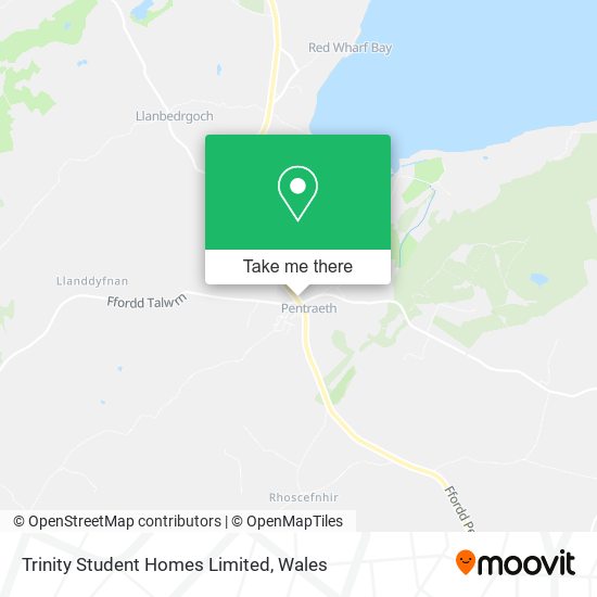 Trinity Student Homes Limited map