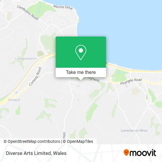Diverse Arts Limited map