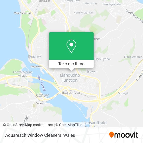 Aquareach Window Cleaners map
