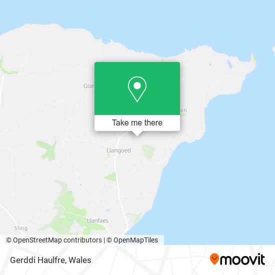Gerddi Haulfre map