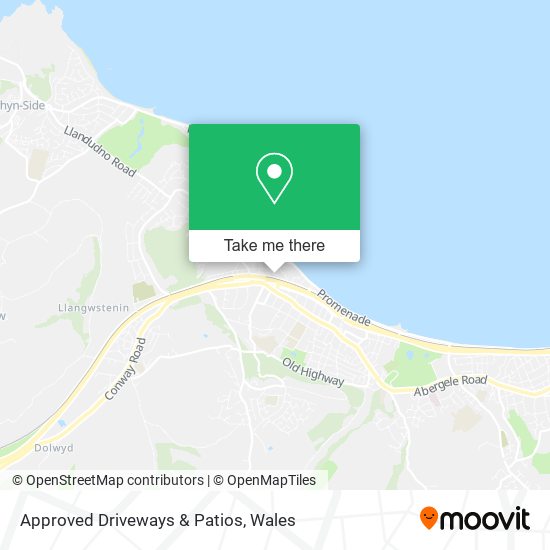 Approved Driveways & Patios map