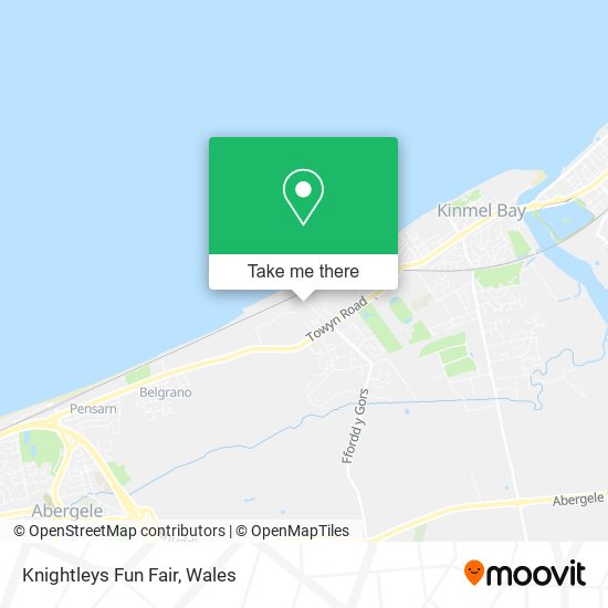 Knightleys Fun Fair map