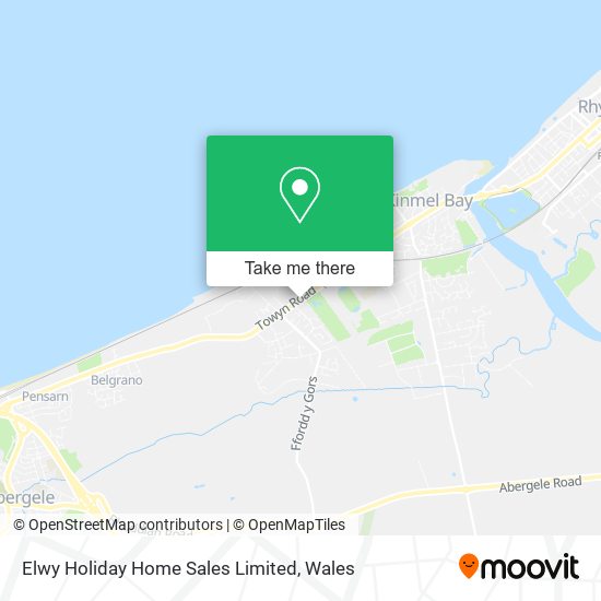 Elwy Holiday Home Sales Limited map