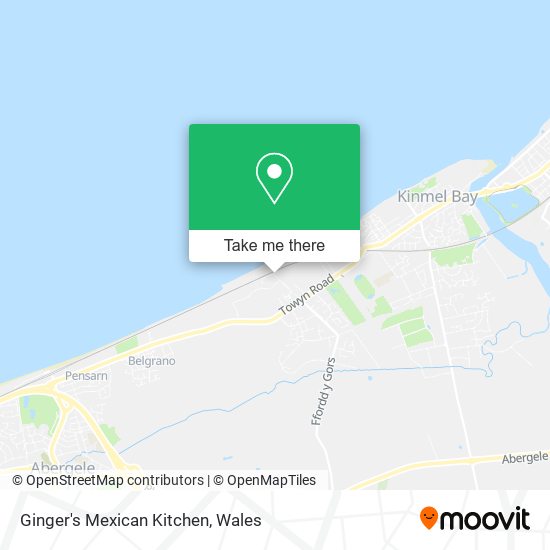 Ginger's Mexican Kitchen map