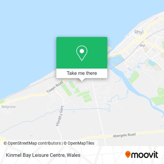 Kinmel Bay Leisure Centre map