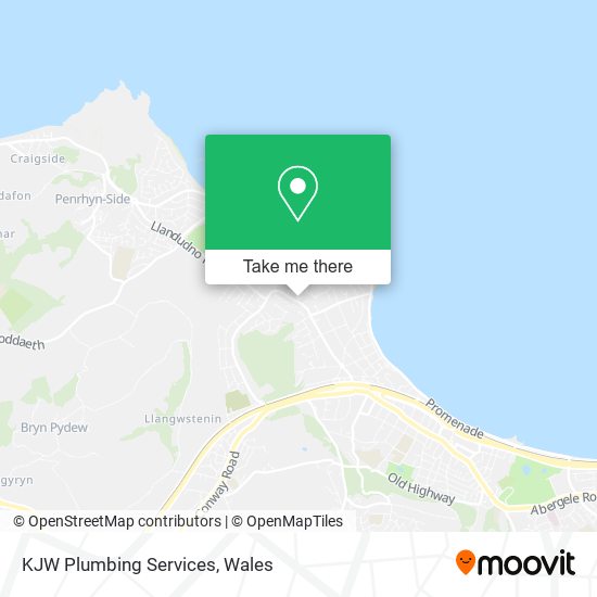 KJW Plumbing Services map