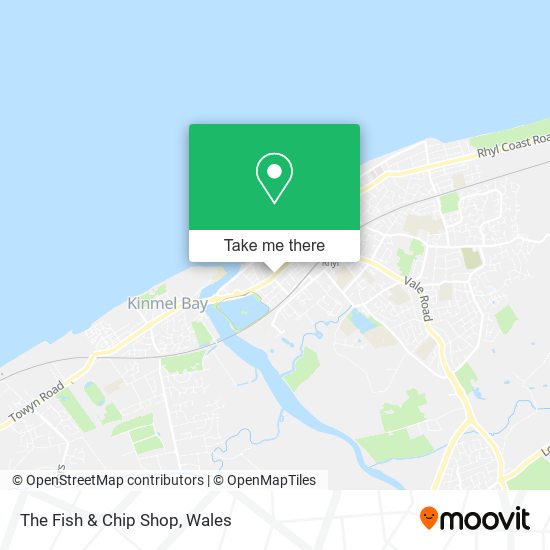 The Fish & Chip Shop map