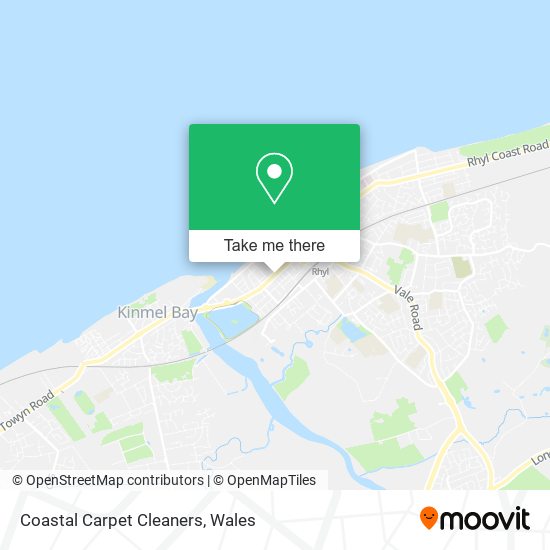 Coastal Carpet Cleaners map