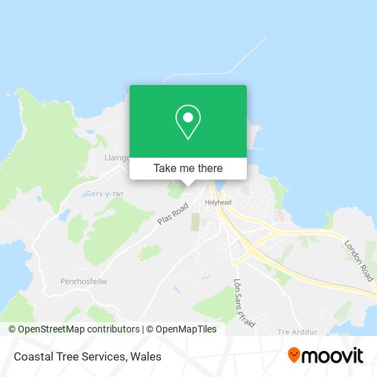 Coastal Tree Services map