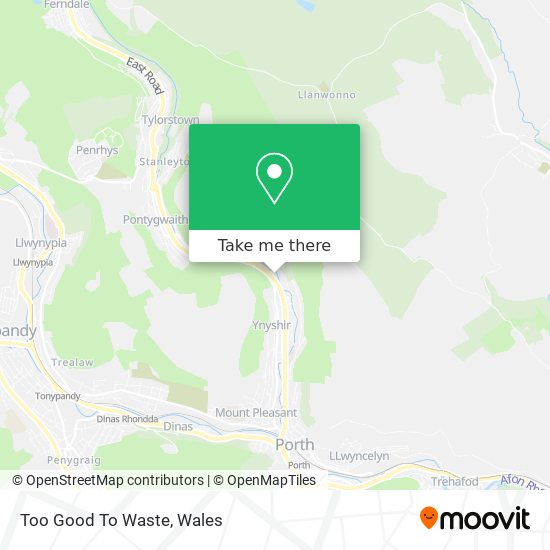 Too Good To Waste map