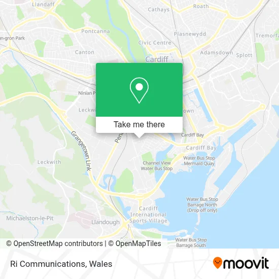 Ri Communications map