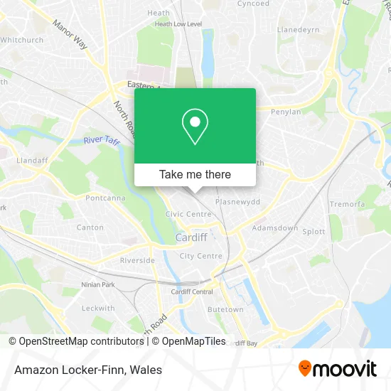 Amazon Locker-Finn map