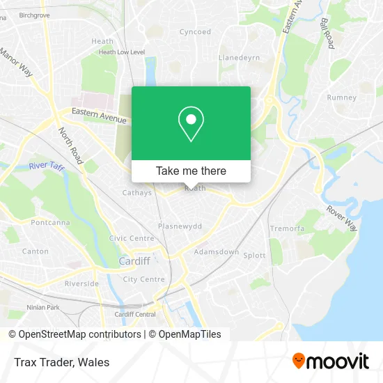Trax Trader map