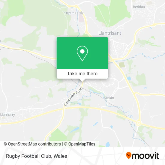 Rugby Football Club map