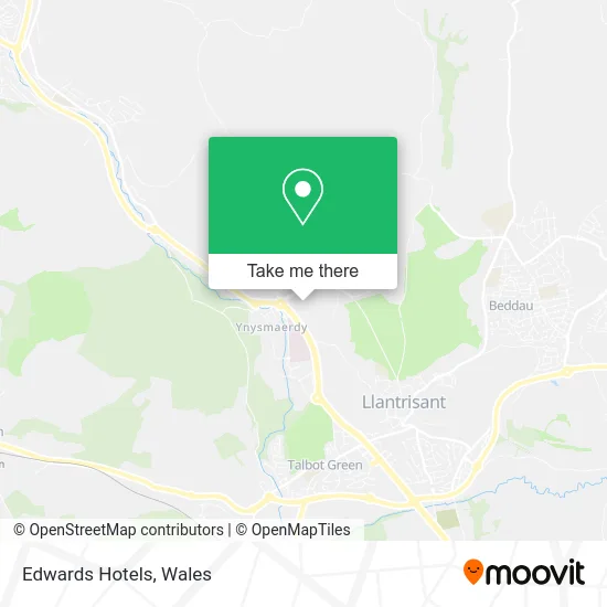 Edwards Hotels map