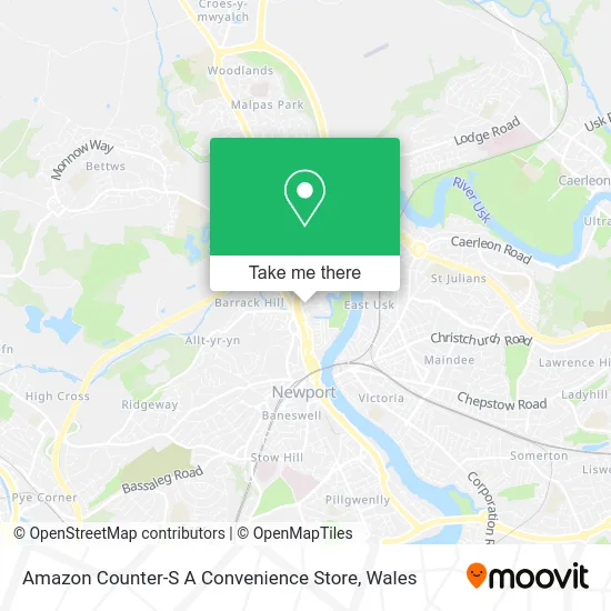 Amazon Counter-S A Convenience Store map