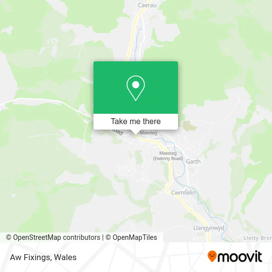 Aw Fixings map