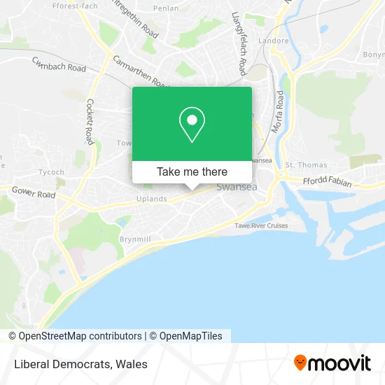 Liberal Democrats map