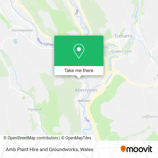 Amb Plant Hire and Groundworks map
