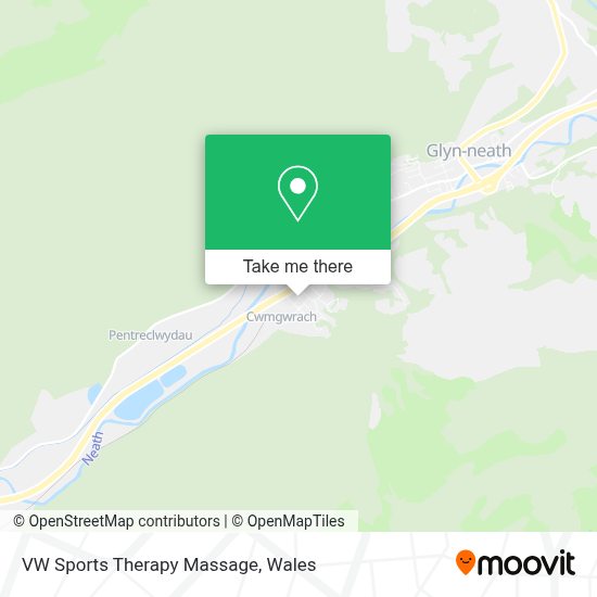 How to get to VW Sports Therapy Massage in Neath Port Talbot by bus or