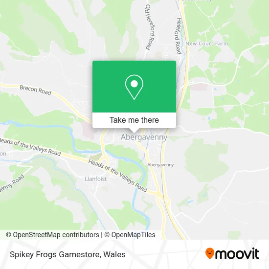 Spikey Frogs Gamestore map