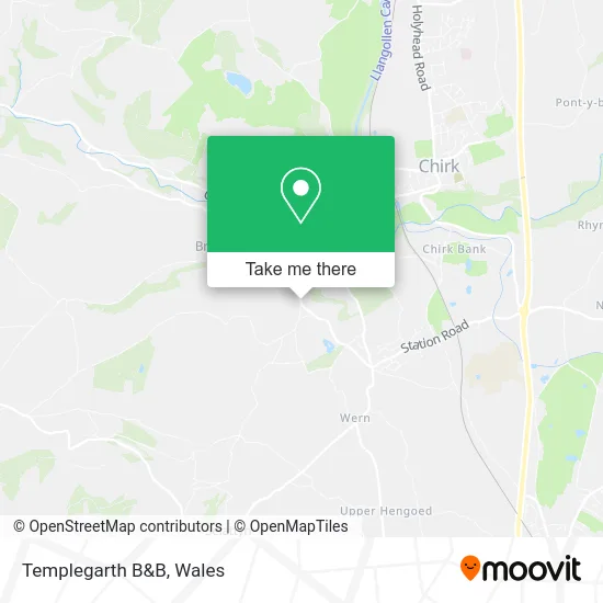 Templegarth B&B map