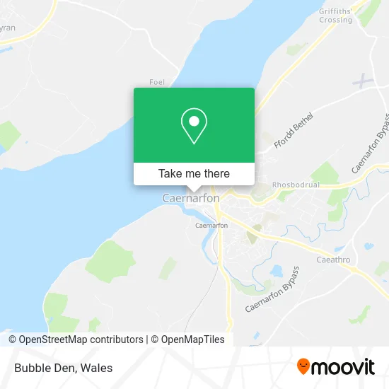 Bubble Den map