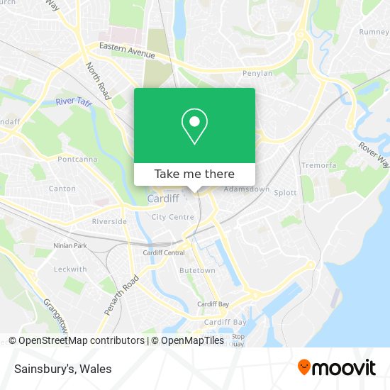 Sainsbury's map