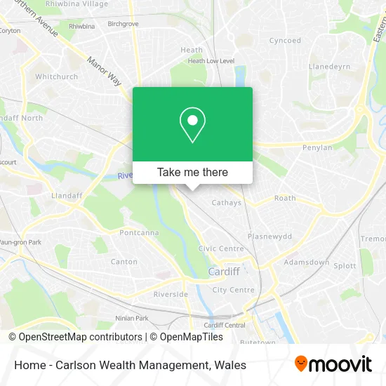 Home - Carlson Wealth Management map
