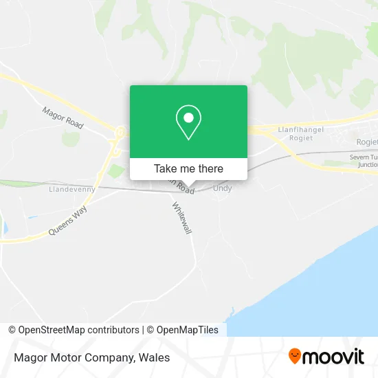 Magor Motor Company map