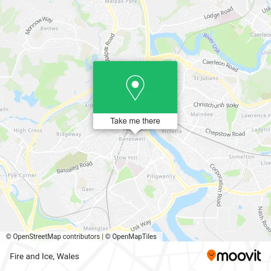 Fire and Ice map