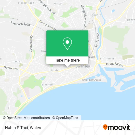 Habib S Taxi map