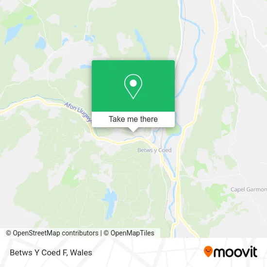 Betws Y Coed F map