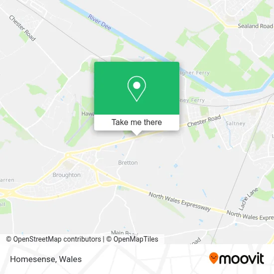 How to Get to Homesense in Wales by Bus?