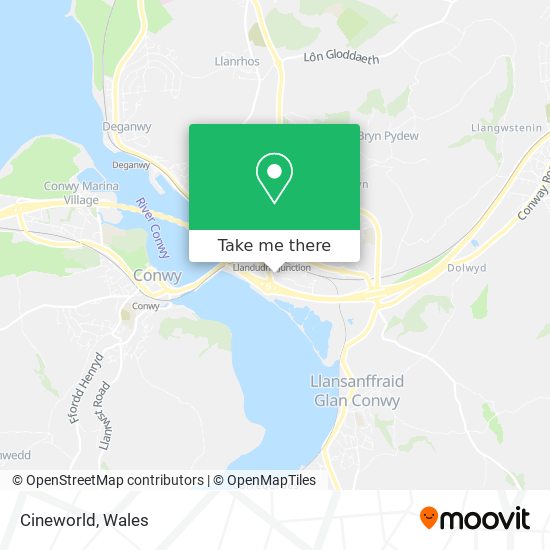 Cineworld map