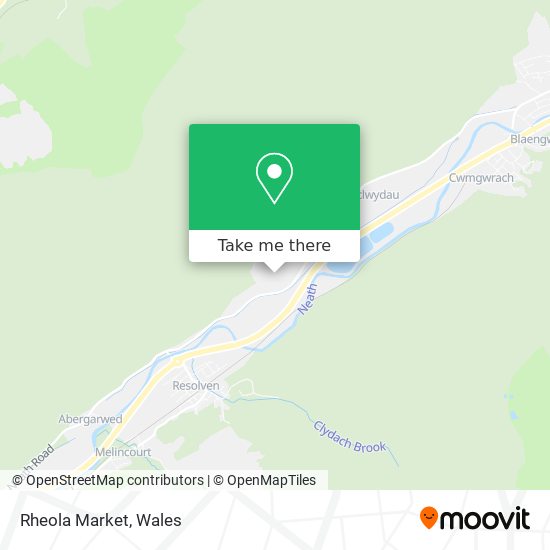 Rheola Market map