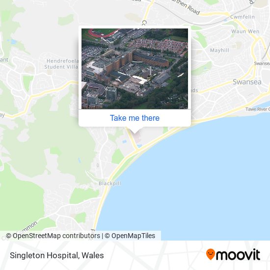 Singleton Hospital map