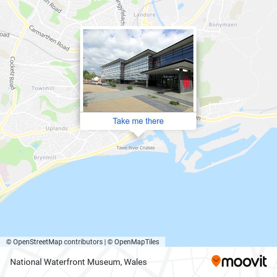 National Waterfront Museum map