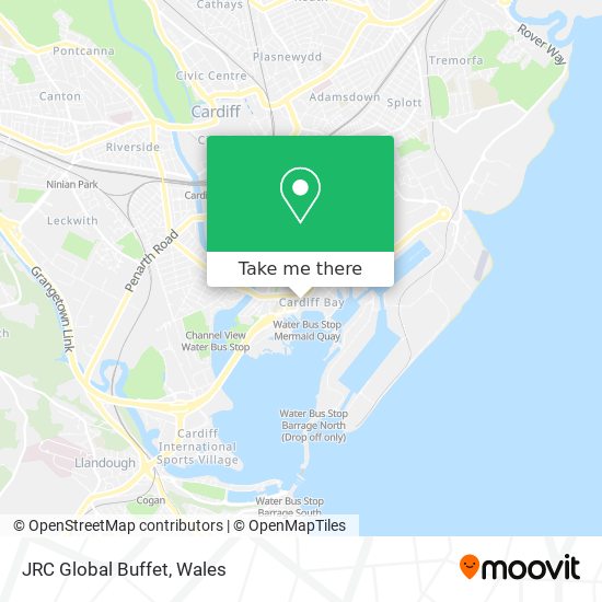 JRC Global Buffet map