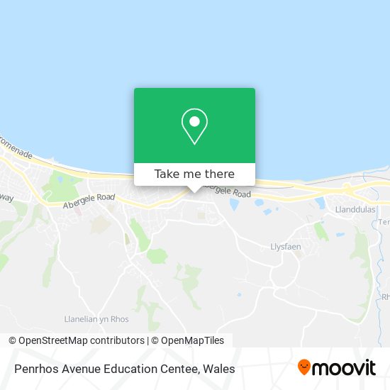 Penrhos Avenue Education Centee map