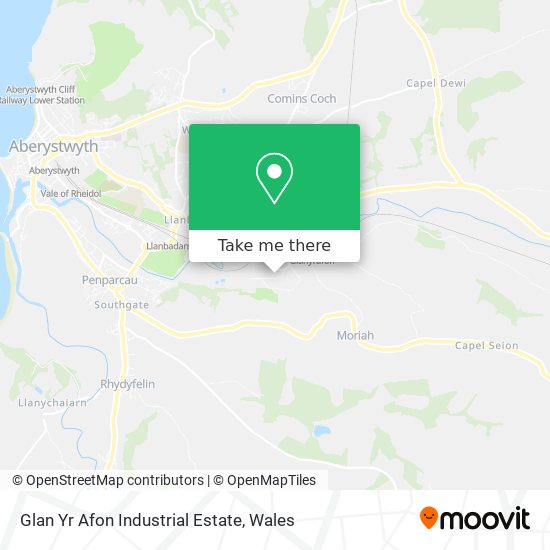 Glan Yr Afon Industrial Estate map