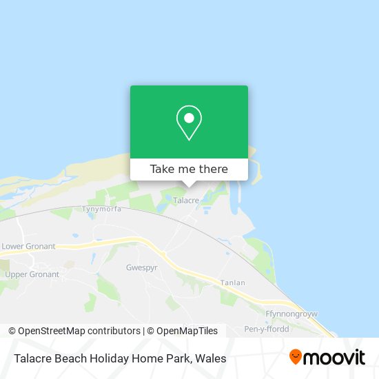 Talacre Beach Holiday Home Park map