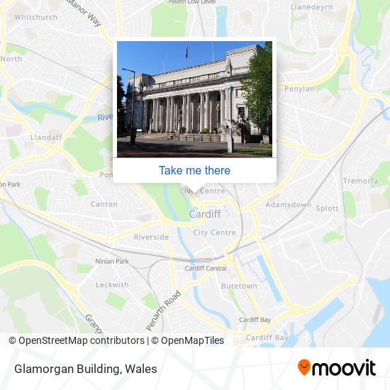 Glamorgan Building map