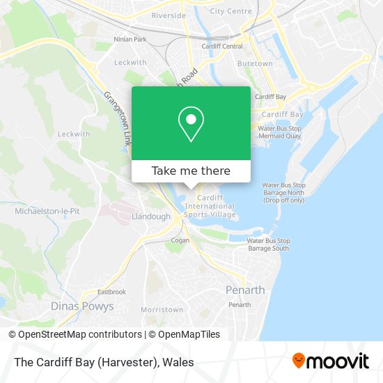 The Cardiff Bay (Harvester) map