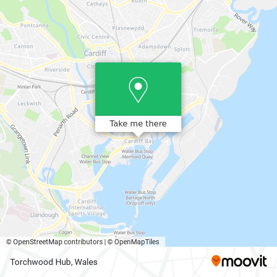 Torchwood Hub map