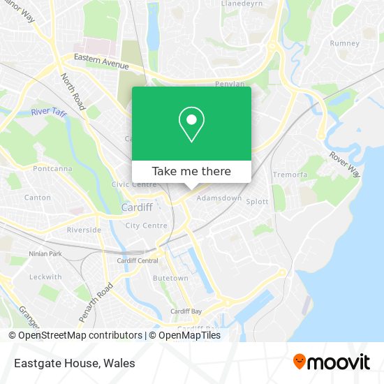 Eastgate House map