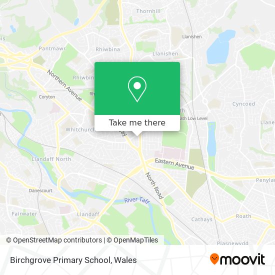Birchgrove Primary School map