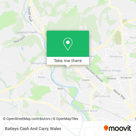 Batleys Cash And Carry map